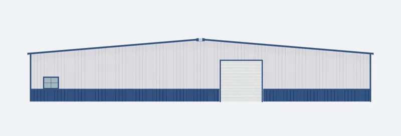 100x100x14 endwall elevation