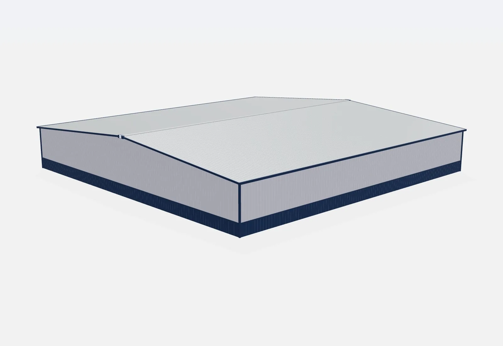 100x100x14 metal building