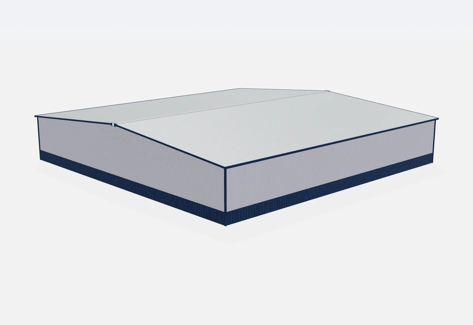 100x100x16 metal building
