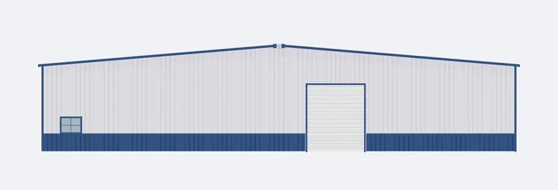 100x100x18 endwall elevation