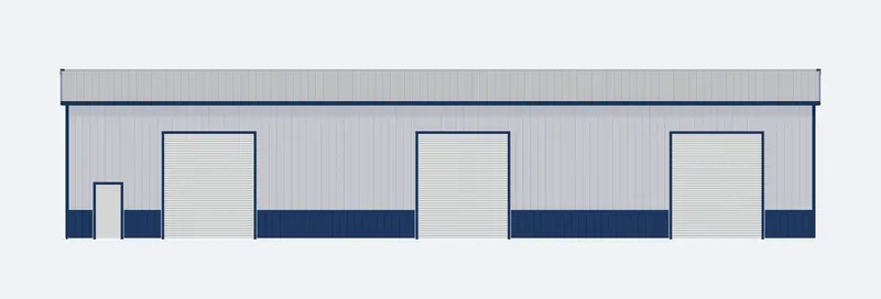 100x100x18 sidewall elevation
