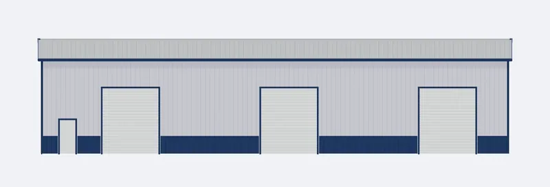 100x100x20 sidewall elevation