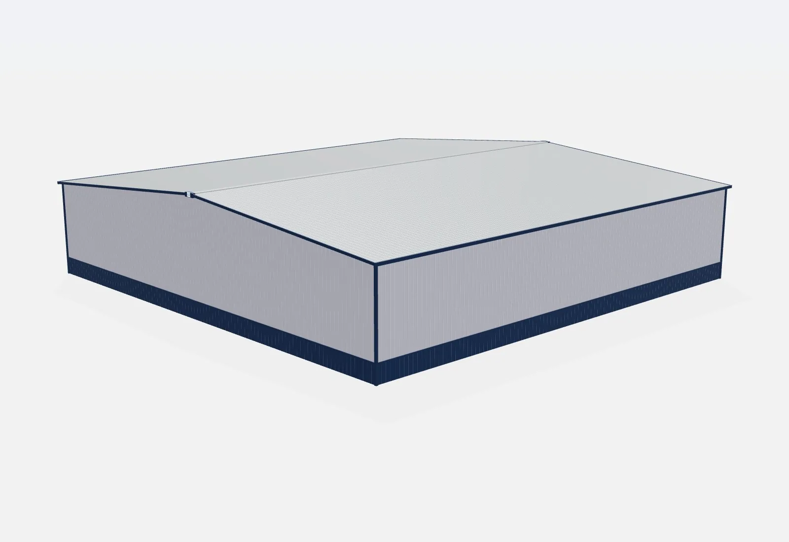 100x100x20 metal building