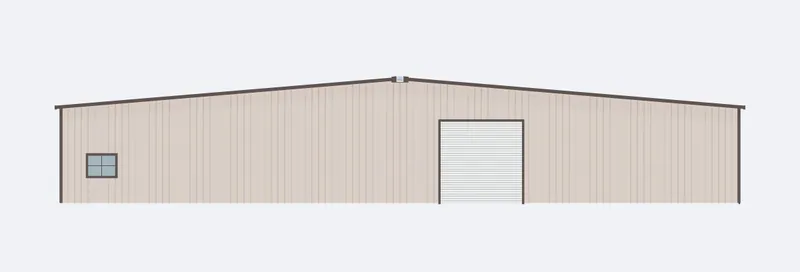 100x150x14 endwall elevation