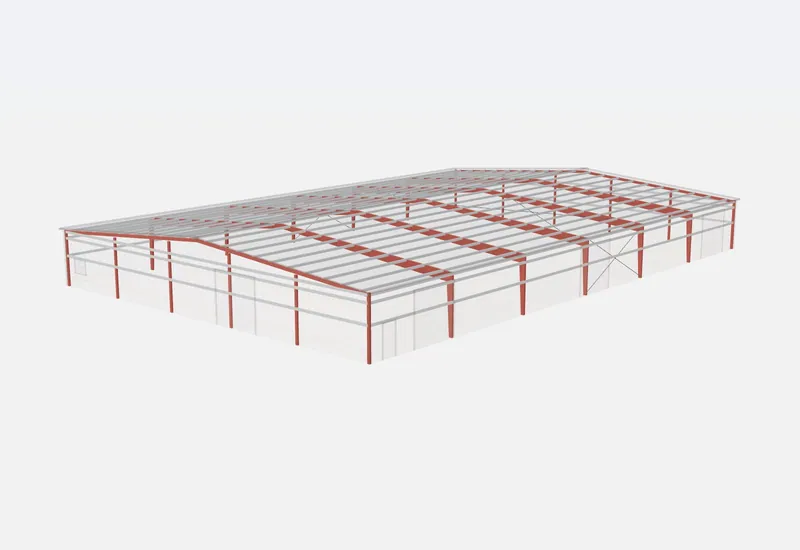 100x150x14 red iron steel frame