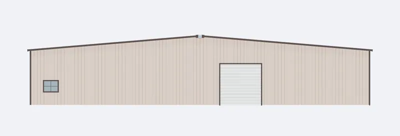 100x150x16 endwall elevation