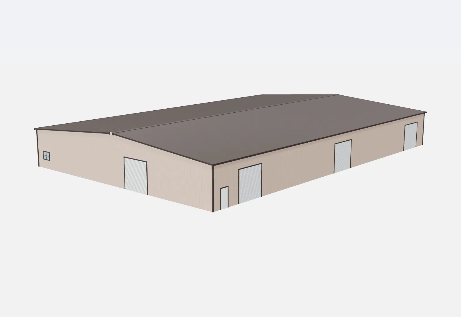 100x150x16 metal building