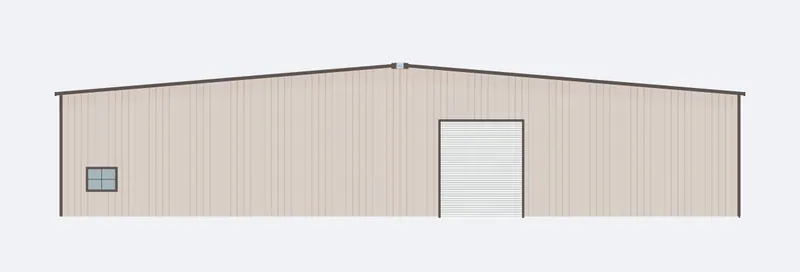100x150x18 endwall elevation