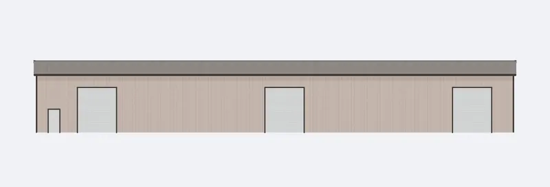 100x150x18 sidewall elevation