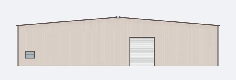100x150x20 endwall elevation