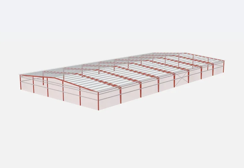 100x200x14 red iron steel frame