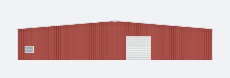 100x200x16 endwall elevation
