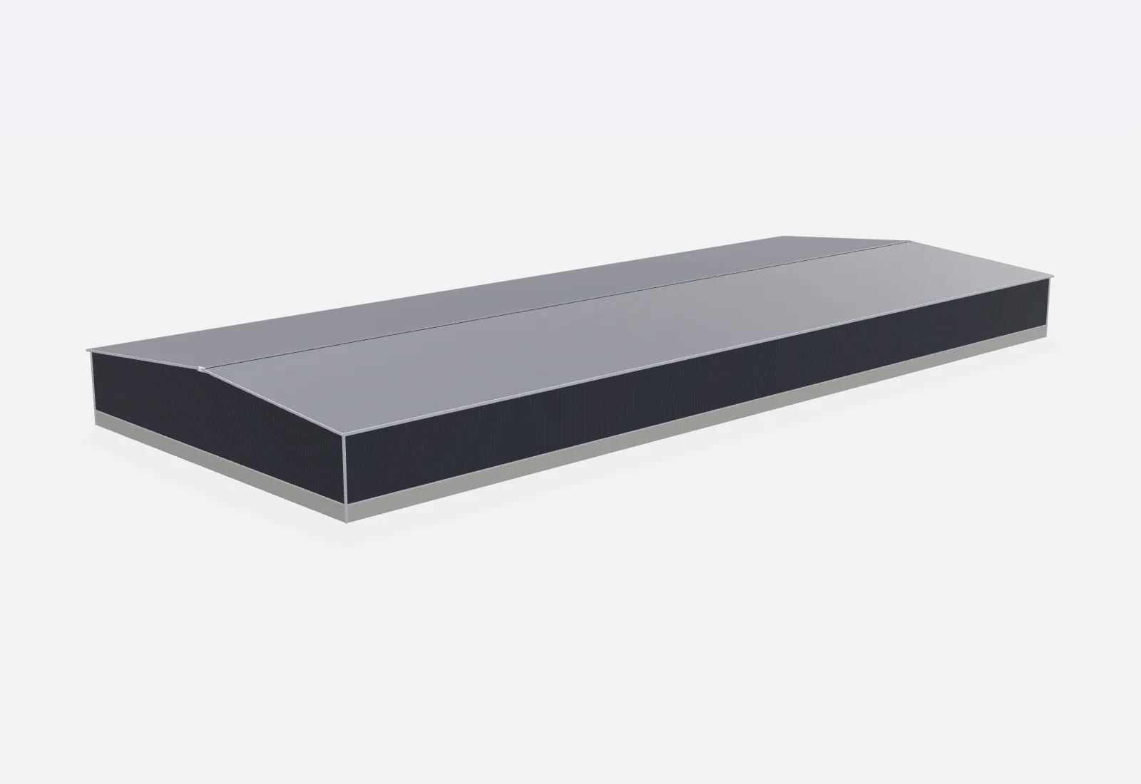 100x250x18 metal building
