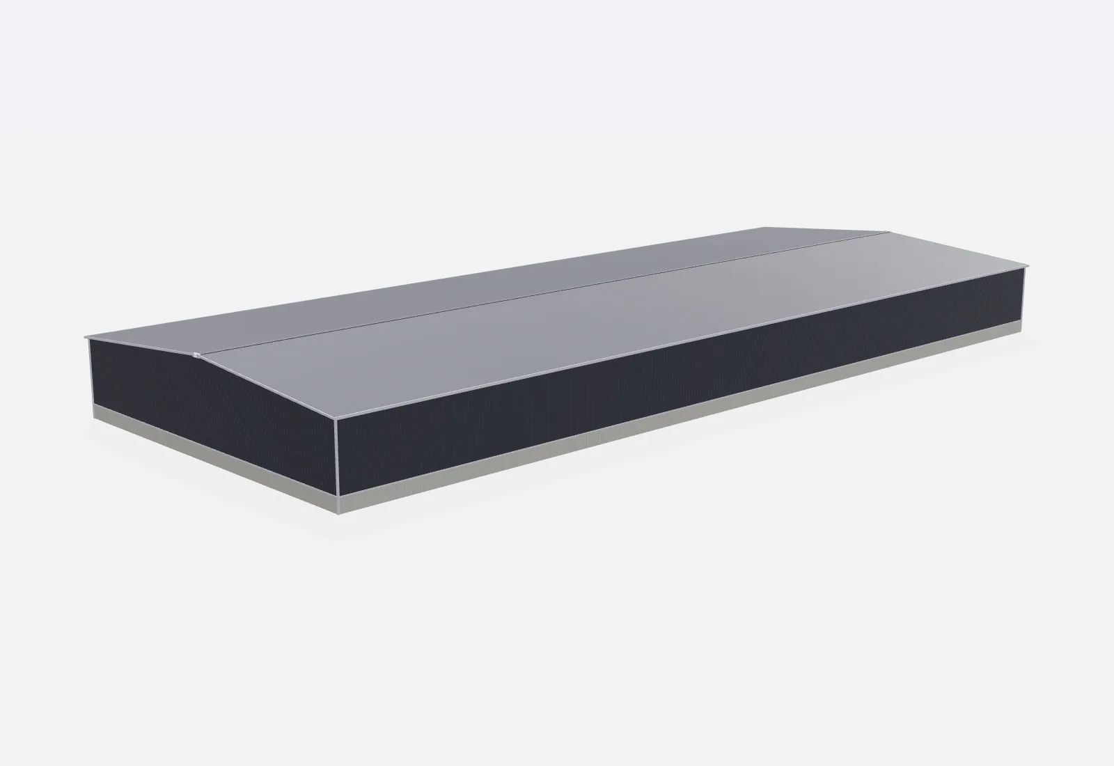 100x250x20 metal building