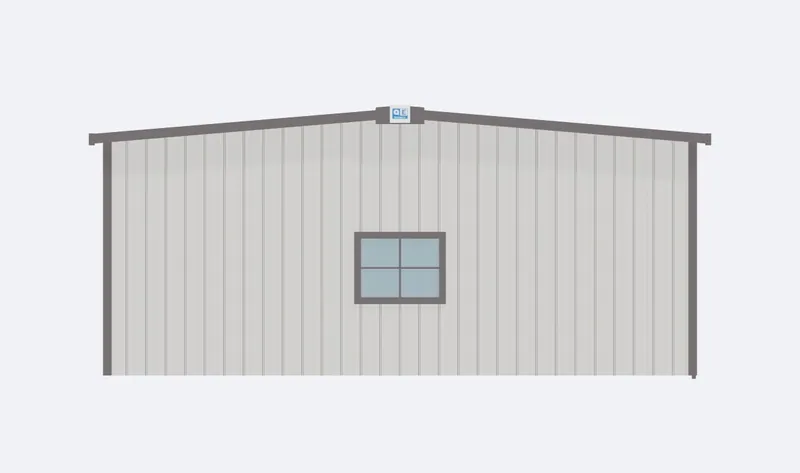 30x50x12 endwall elevation