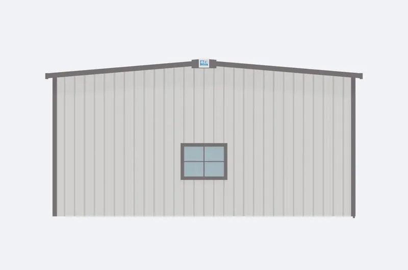 30x50x14 endwall elevation