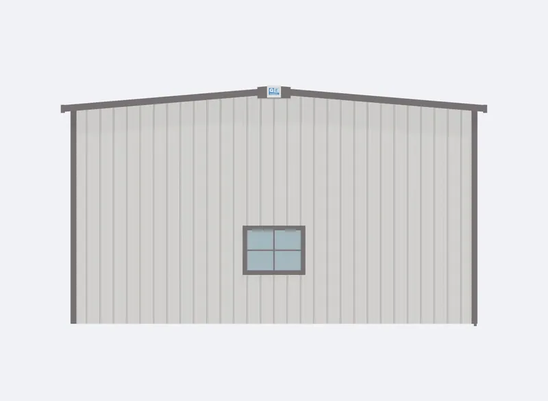 30x50x16 endwall elevation
