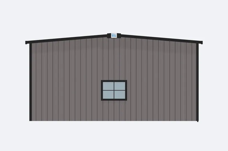 30x60x14 endwall elevation