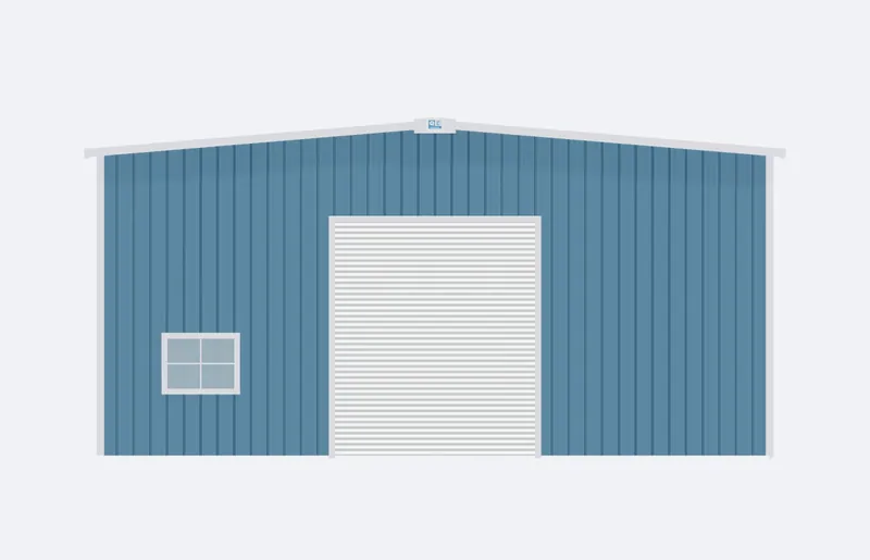 40x100x18 endwall elevation