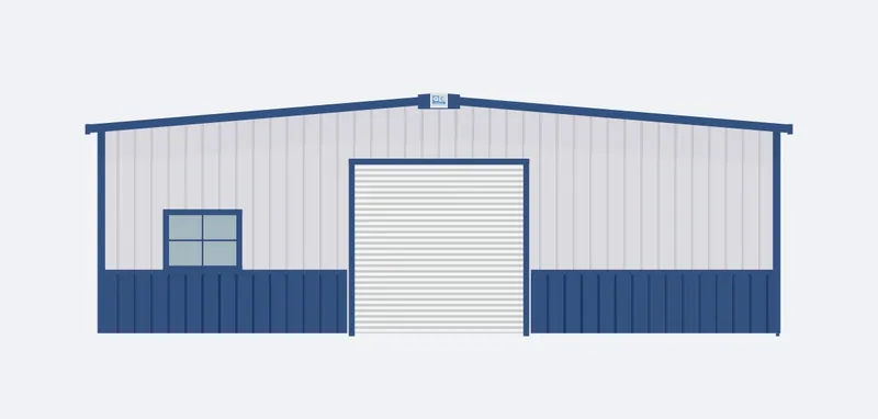 40x40x12 endwall elevation