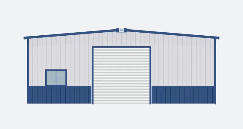 40x40x14 endwall elevation