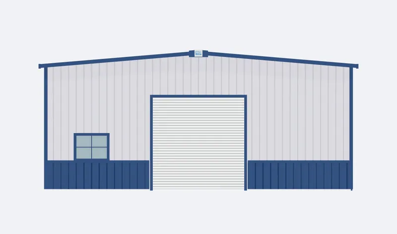 40x40x16 endwall elevation
