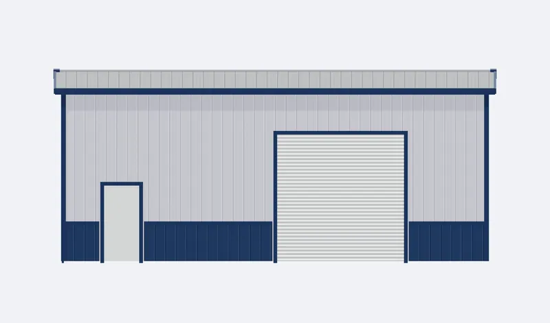 40x40x16 sidewall elevation