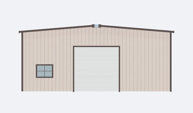 40x50x16 endwall elevation