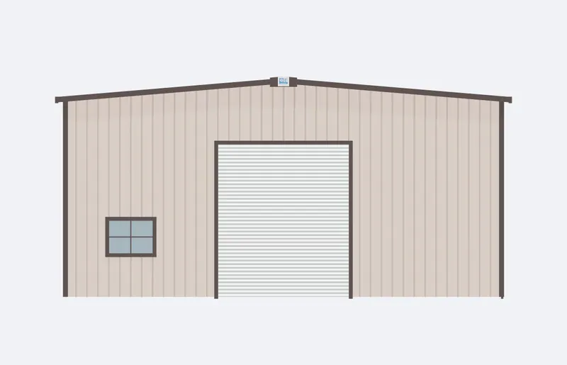 40x50x18 endwall elevation