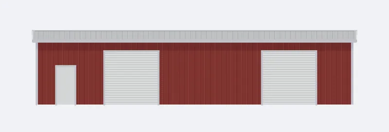 40x60x12 sidewall elevation