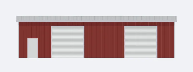 40x60x14 sidewall elevation