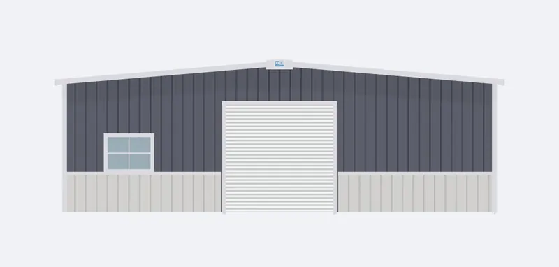 40x70x12 endwall elevation