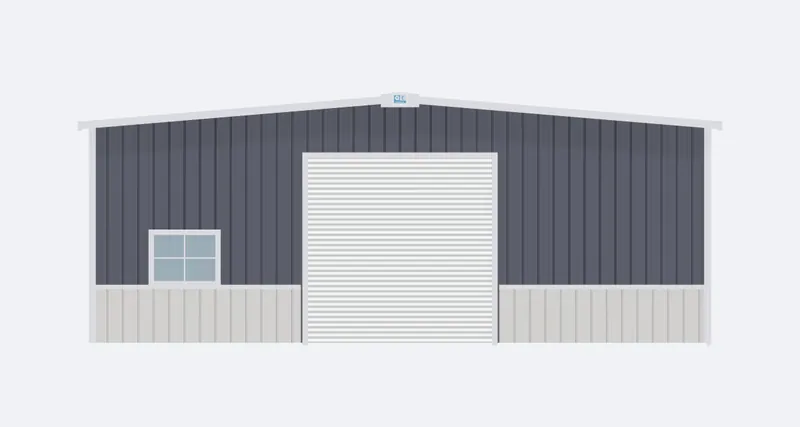 40x70x14 endwall elevation