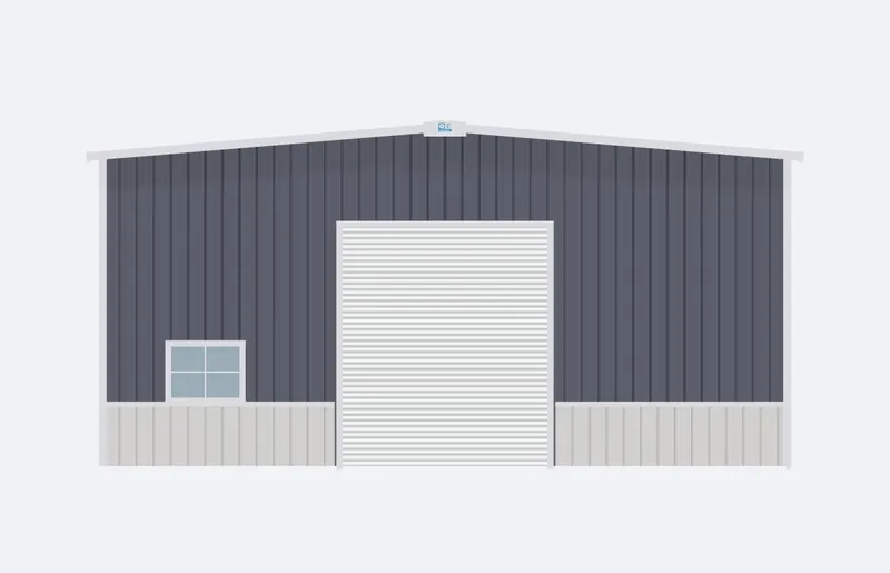 40x70x18 endwall elevation