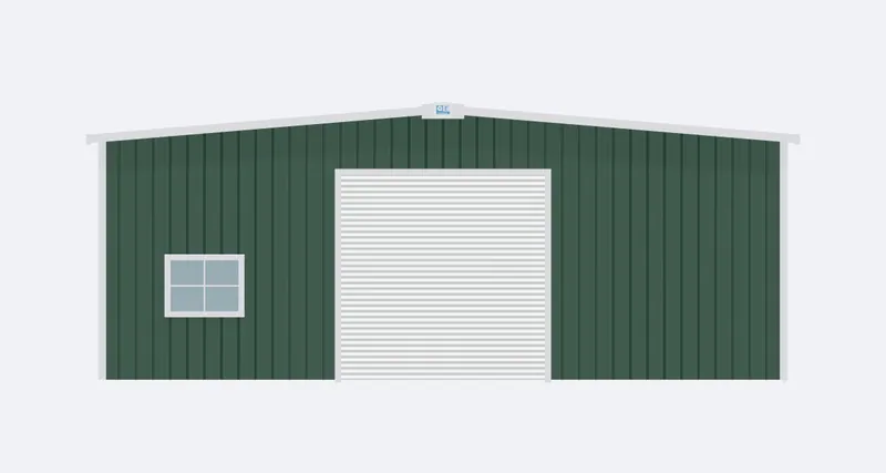 40x80x14 endwall elevation