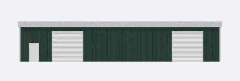 40x80x14 sidewall elevation