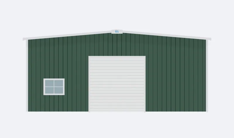40x80x16 endwall elevation