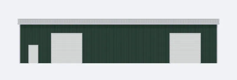 40x80x16 sidewall elevation