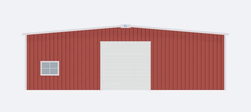 50x100x14 endwall elevation
