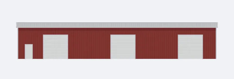 50x100x16 sidewall elevation