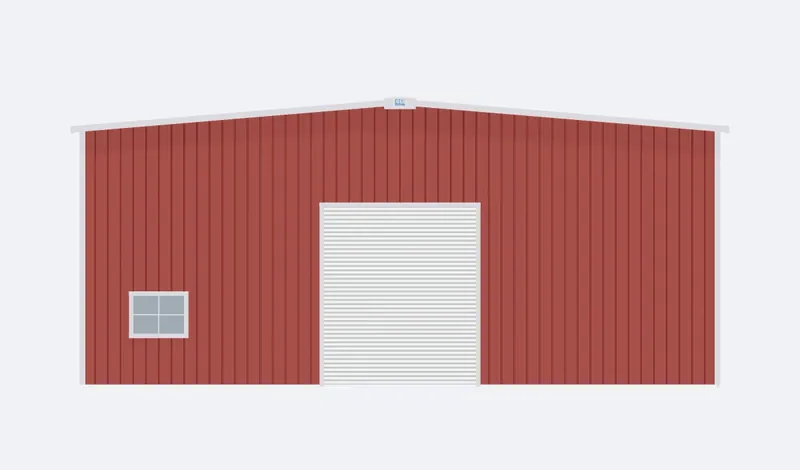 50x100x20 endwall elevation