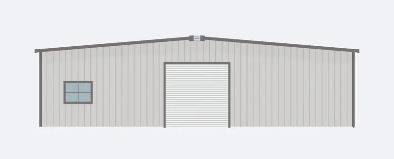 50x50x12 endwall elevation
