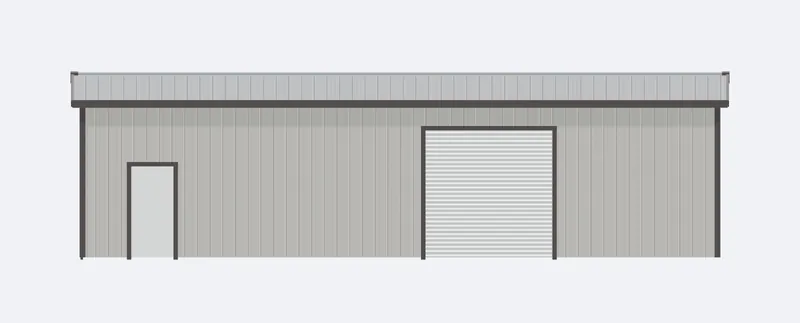 50x50x12 sidewall elevation