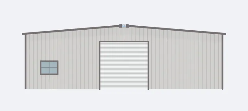 50x50x14 endwall elevation