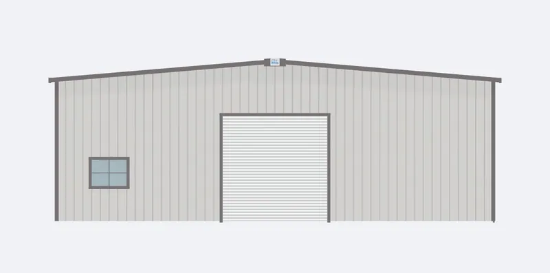50x50x16 endwall elevation
