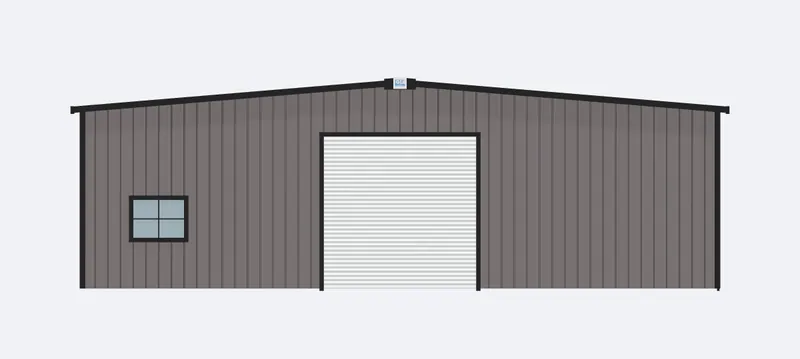 50x60x14 endwall elevation