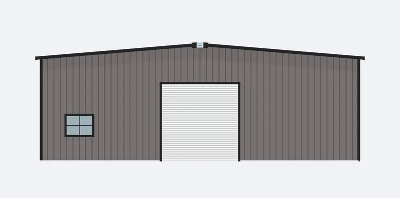 50x60x16 endwall elevation