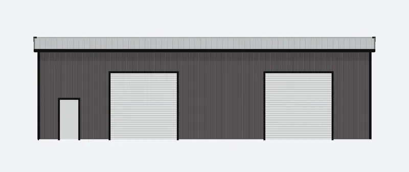 50x60x16 sidewall elevation
