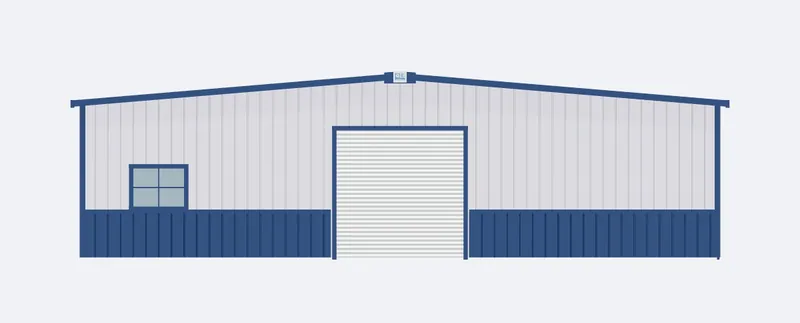 50x75x12 endwall elevation