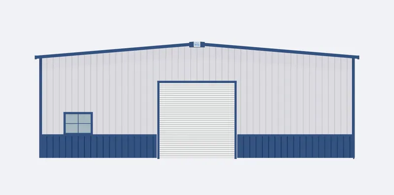 50x75x16 endwall elevation
